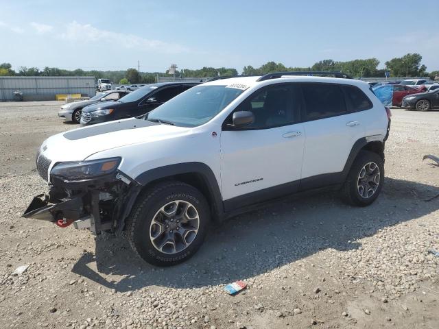 1C4PJMBN8LD615369 - 2020 JEEP CHEROKEE TRAILHAWK WHITE photo 1