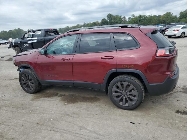 1C4PJMMN7MD141834 - 2021 JEEP CHEROKEE LATITUDE LUX BURGUNDY photo 2