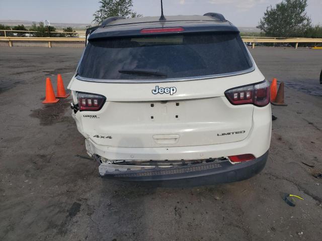 3C4NJDCB3JT115137 - 2018 JEEP COMPASS LIMITED WHITE photo 6