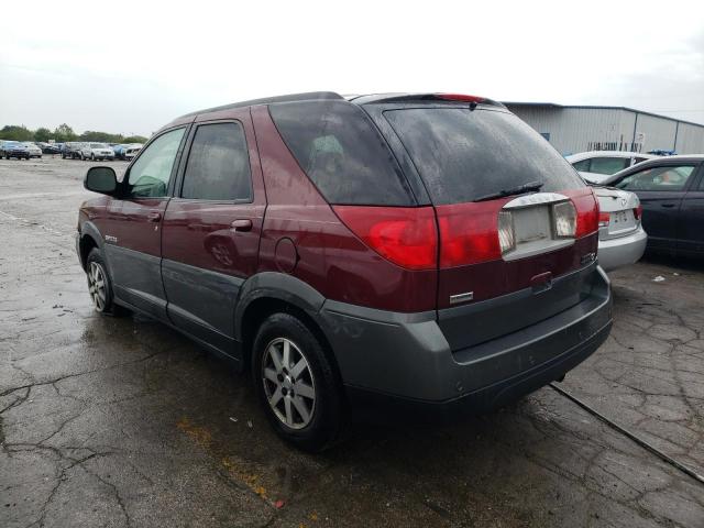 3G5DB03E22S512610 - 2002 BUICK RENDEZVOUS CX BURGUNDY photo 2