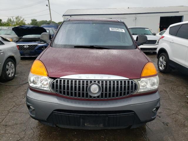 3G5DB03E22S512610 - 2002 BUICK RENDEZVOUS CX BURGUNDY photo 5