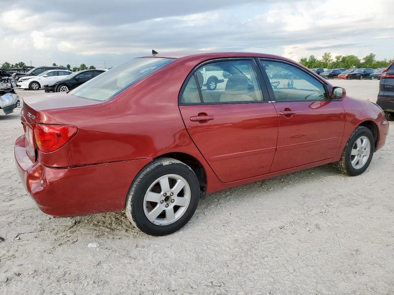 1NXBR32EX7Z768124 - 2007 TOYOTA COROLLA CE RED photo 3