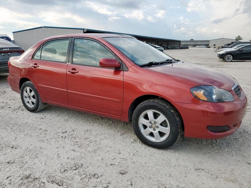 1NXBR32EX7Z768124 - 2007 TOYOTA COROLLA CE RED photo 4