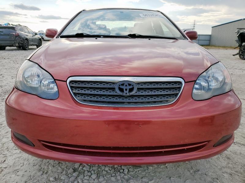 1NXBR32EX7Z768124 - 2007 TOYOTA COROLLA CE RED photo 5