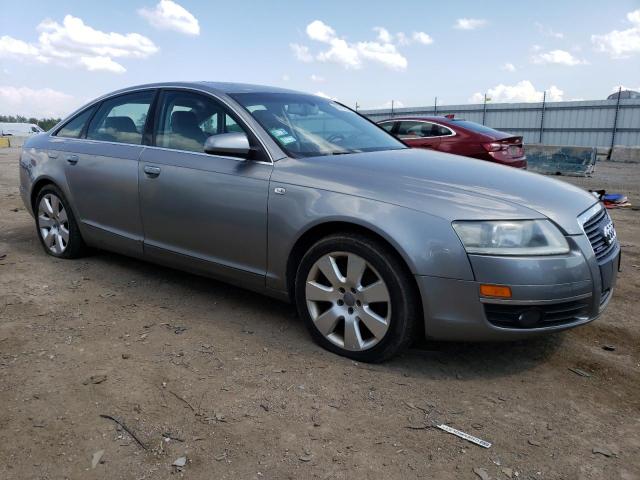 WAUDG74F46N024024 - 2006 AUDI A6 3.2 QUATTRO GRAY photo 4