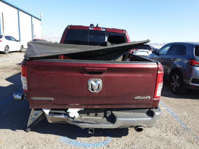 1C6SRFFT8NN397736 - 2022 RAM 1500 BIG HORN/LONE STAR RED photo 6