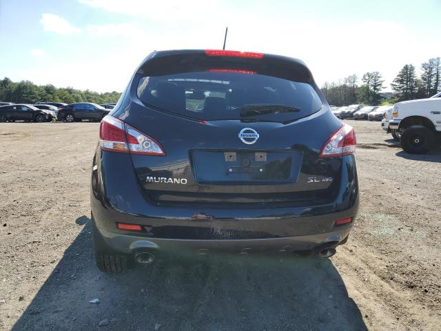 JN8AZ1MW8EW511026 - 2014 NISSAN MURANO S BLACK photo 6