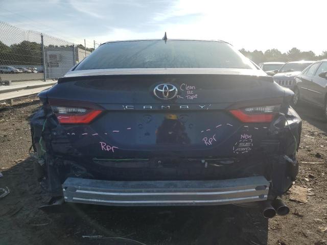 4T1T11BK1PU080552 - 2023 TOYOTA CAMRY SE NIGHT SHADE BLUE photo 6