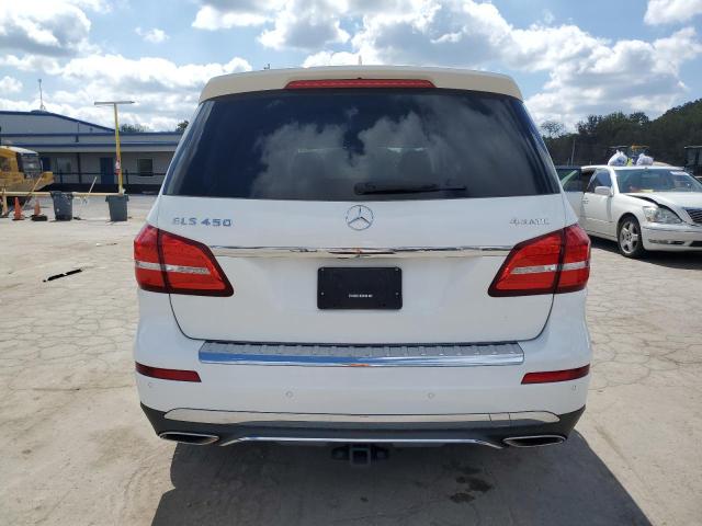 4JGDF6EE4HA746931 - 2017 MERCEDES-BENZ GLS 450 4MATIC WHITE photo 6