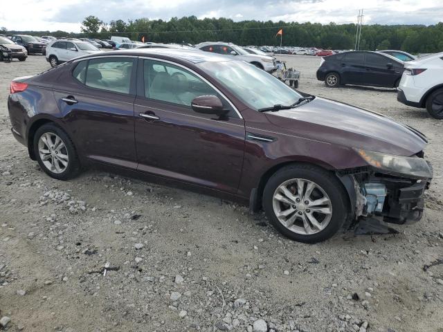 5XXGN4A72DG237287 - 2013 KIA OPTIMA EX 紫色 照片 4