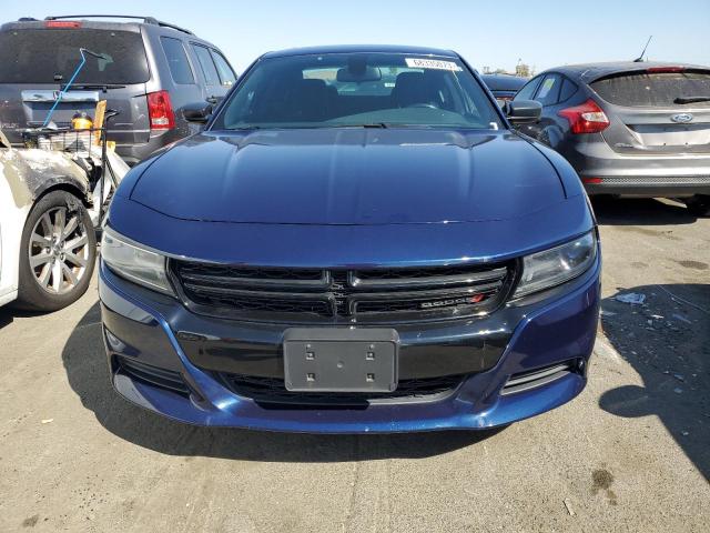 2C3CDXAT9FH891045 - 2015 DODGE CHARGER POLICE BLUE photo 5