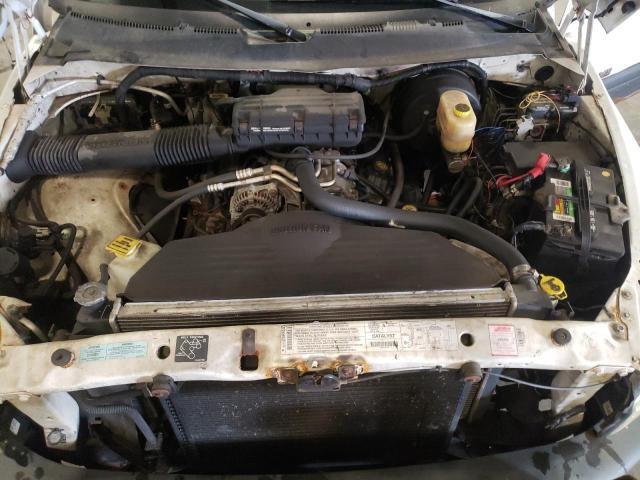 1B7KC23Z01J577726 - 2001 DODGE RAM 2500 WHITE photo 11
