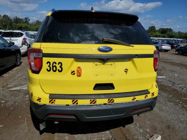 1FM5K8ARXKGA33041 - 2019 FORD EXPLORER POLICE INTERCEPTOR 黄色 照片 6
