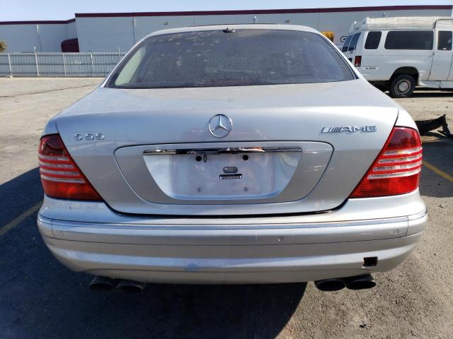 WDBNG74J36A474474 - 2006 MERCEDES-BENZ S 55 AMG SILVER photo 6