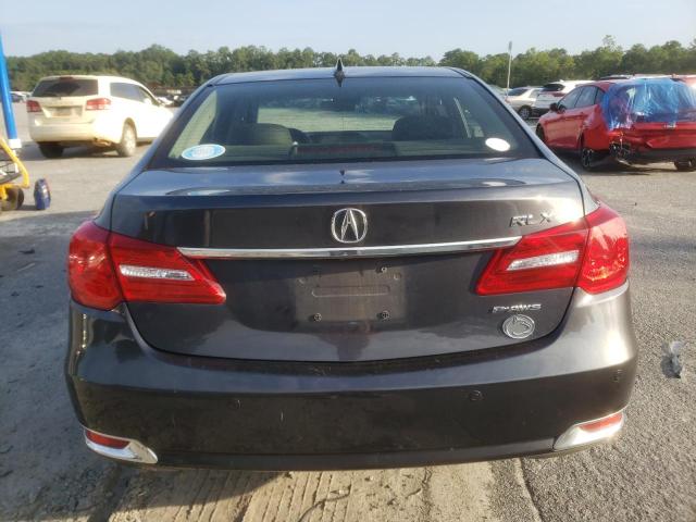 JH4KC1F99GC000906 - 2016 ACURA RLX ADVANCE GRAY photo 6