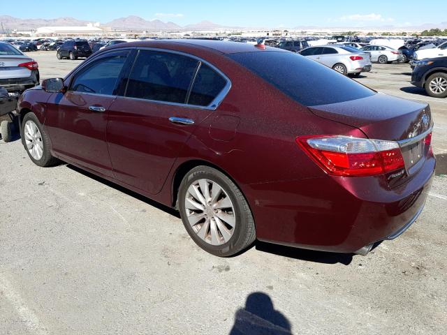 1HGCR3F91FA034124 - 2015 HONDA ACCORD TOURING BURGUNDY photo 2