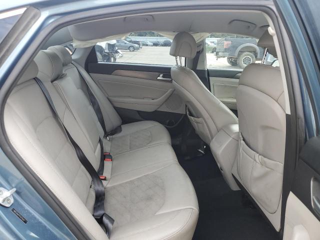 5NPE34AF1FH079407 - 2015 HYUNDAI SONATA SPORT BLUE photo 10