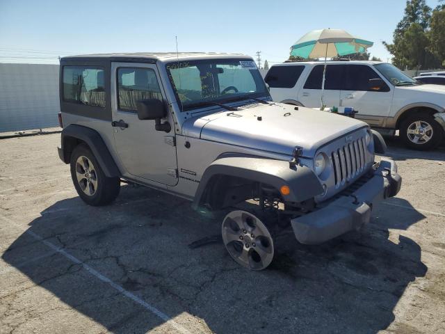 1C4AJWAG1FL687884 - 2015 JEEP WRANGLER SPORT GRAY photo 4