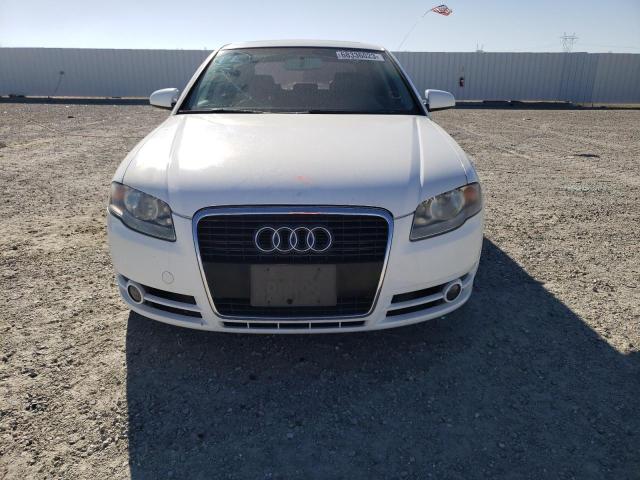 WAUAF78E67A206775 - 2007 AUDI A4 2 WHITE photo 5