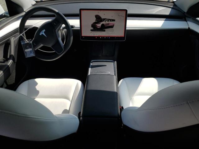 7SAYGDEEXNF534712 - 2022 TESLA MODEL Y WHITE photo 8