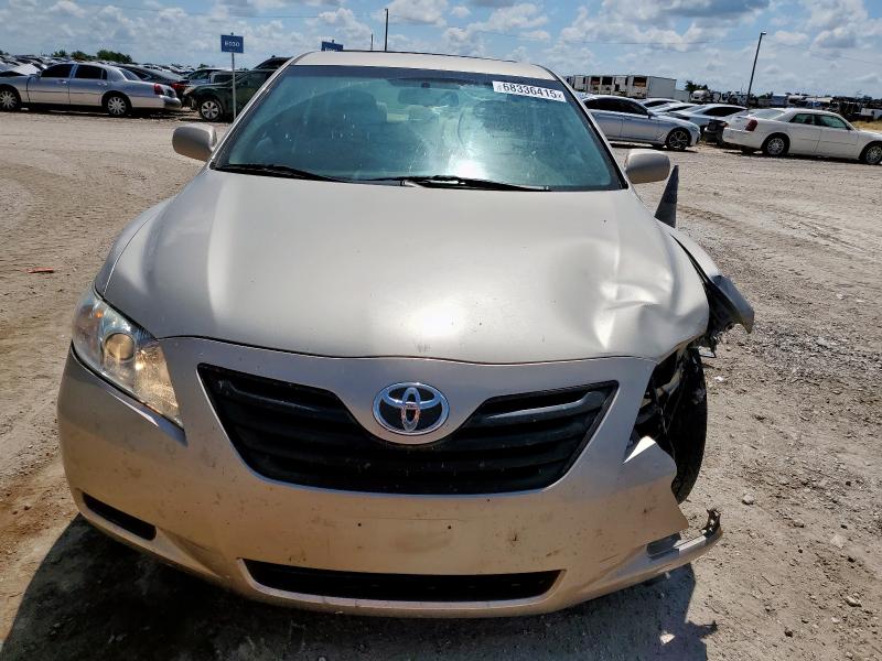 4T1BE46K97U700012 - 2007 TOYOTA CAMRY CE GOLD photo 5