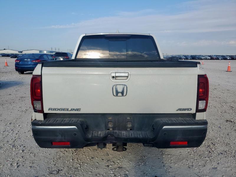5FPYK3F70JB014137 - 2018 HONDA RIDGELINE RTL Սպիտակ լուսանկար 6
