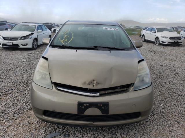 JTDKB20U683439845 - 2008 TOYOTA PRIUS GOLD photo 5