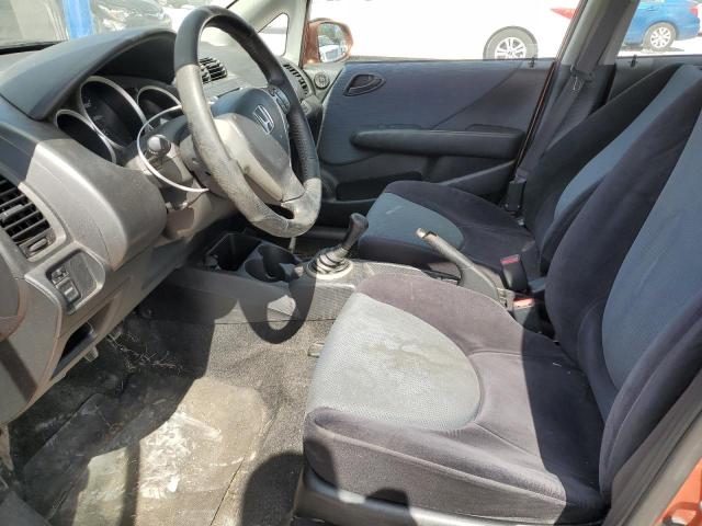 JHMGD37687S000310 - 2007 HONDA FIT S ნარინჯისფერი ფოტო 7
