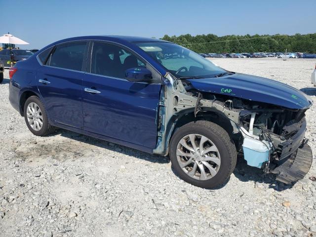 3N1AB7AP3JY343723 - 2018 NISSAN SENTRA S BLUE photo 4