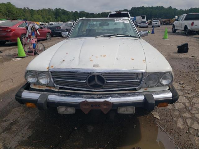 10704412061700 - 1980 MERCEDES-BENZ 450SL WHITE photo 5