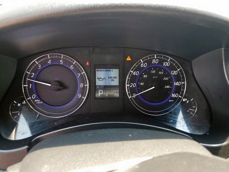 JN1AJ0HP5CM401403 - 2012 INFINITI EX35 BASE Noir photo 9