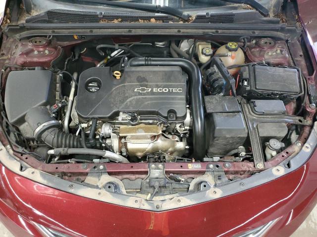 1G1ZE5ST3GF205566 - 2016 CHEVROLET MALIBU LT MAROON photo 11