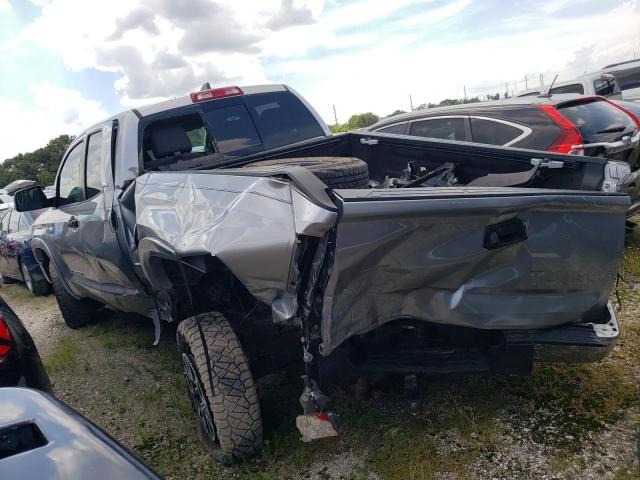 5TFRY5F1XMX272209 - 2021 TOYOTA TUNDRA DOUBLE CAB SR/SR5 SILVER photo 2