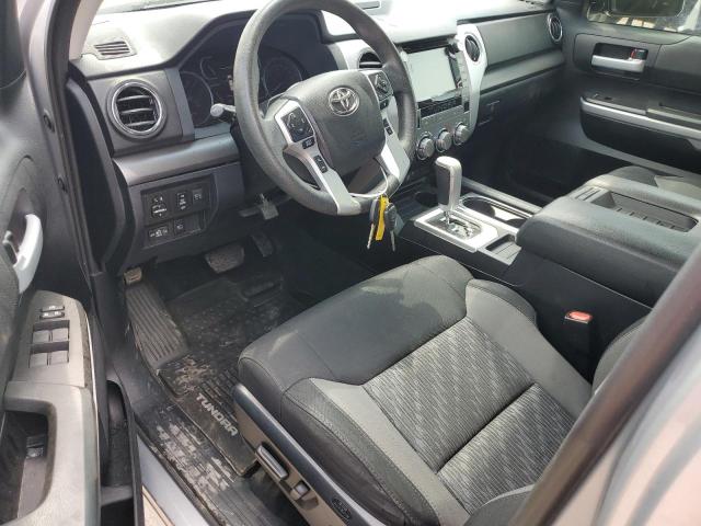 5TFRY5F1XMX272209 - 2021 TOYOTA TUNDRA DOUBLE CAB SR/SR5 SILVER photo 8