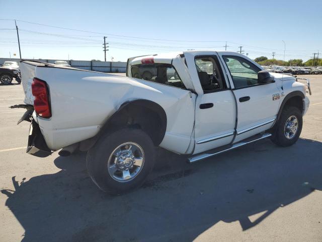 3D7KS28A28G195768 - 2008 DODGE RAM 2500 ST WHITE photo 3