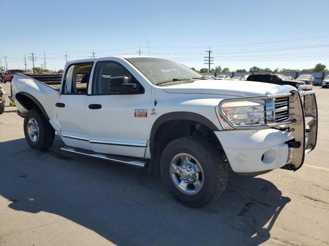 3D7KS28A28G195768 - 2008 DODGE RAM 2500 ST WHITE photo 4