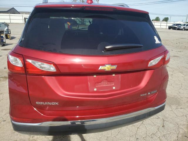 2GNAXVEV7J6148020 - 2018 CHEVROLET EQUINOX PREMIER BURGUNDY photo 6