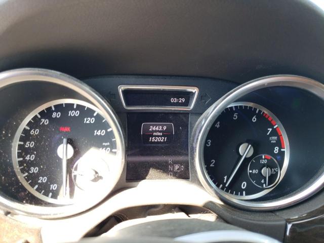 4JGDA5HB6DA155827 - 2013 MERCEDES-BENZ ML 350 4MATIC GRAY photo 9