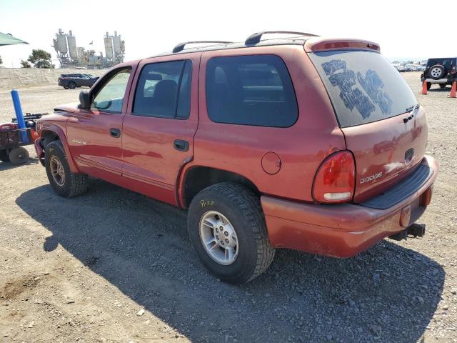 1B4HS28ZXXF711088 - 1999 DODGE DURANGO RED photo 2