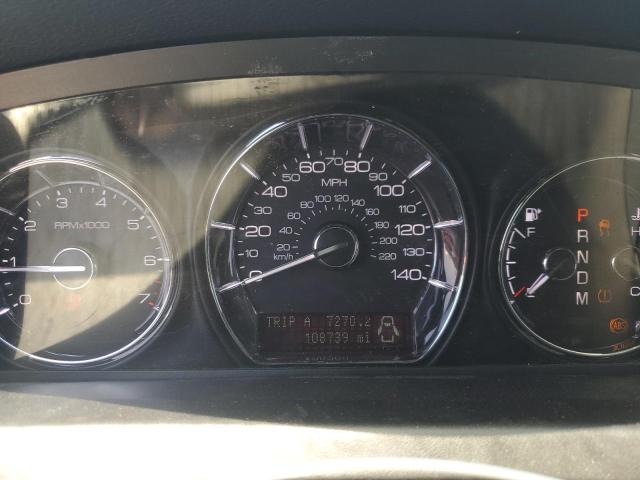 1LNHL9FT4CG806320 - 2012 LINCOLN MKS BLACK photo 9