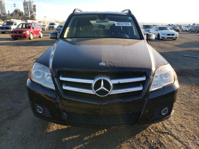 WDCGG8HB1CF856451 - 2012 MERCEDES-BENZ GLK 350 4MATIC BLACK photo 5