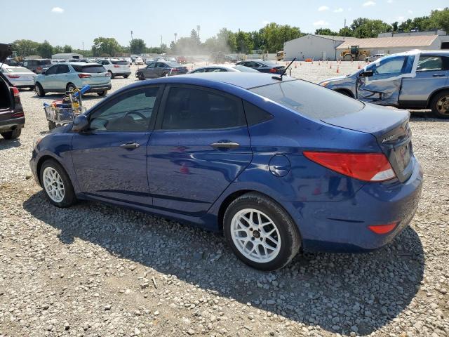 KMHCT4AE4HU186521 - 2017 HYUNDAI ACCENT SE BLUE photo 2
