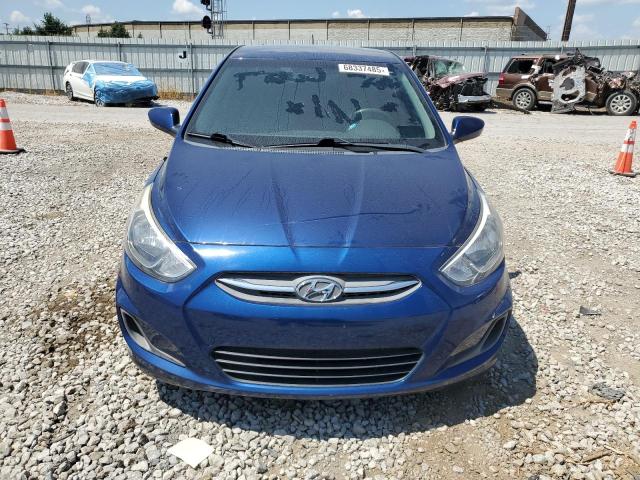 KMHCT4AE4HU186521 - 2017 HYUNDAI ACCENT SE BLUE photo 5