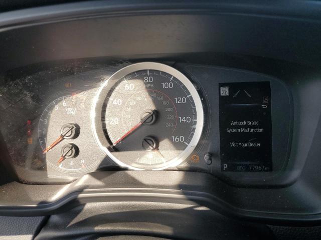 JTDS4RCE4LJ025376 - 2020 TOYOTA COROLLA SE BLACK photo 9