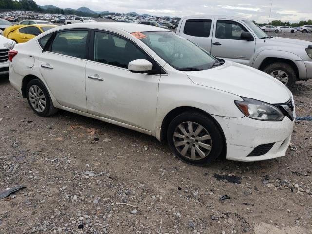 3N1AB7AP8KY225510 - 2019 NISSAN SENTRA S WHITE photo 4