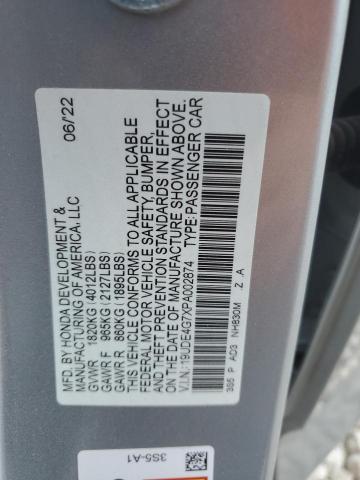 19UDE4G7XPA002874 - 2023 ACURA INTEGRA A-SPEC TECH SILVER photo 13