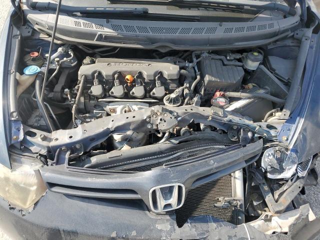 2HGFG12908H505360 - 2008 HONDA CIVIC EXL ლურჯი ფოტო 11