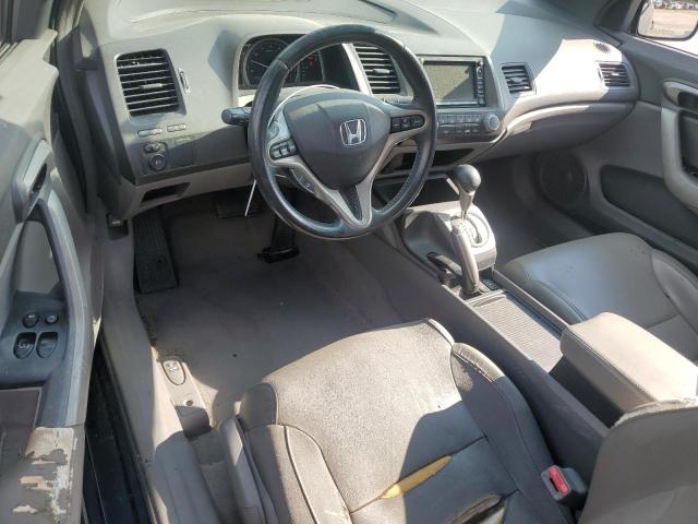 2HGFG12908H505360 - 2008 HONDA CIVIC EXL ლურჯი ფოტო 8