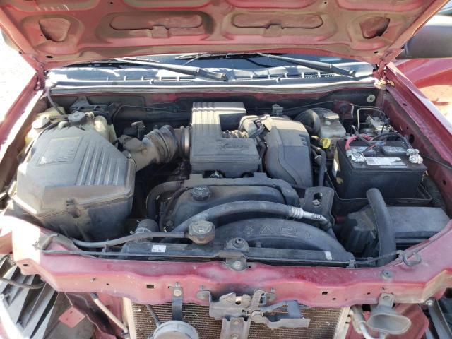 1GTCS136968249811 - 2006 GMC CANYON RED photo 11