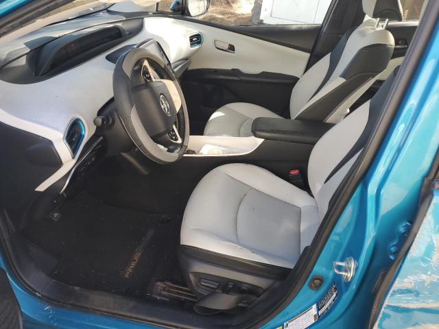 JTDKARFP5K3118139 - 2019 TOYOTA PRIUS PRIM 蓝色 照片 7